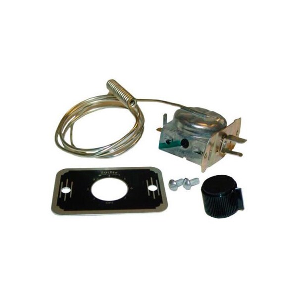 Allpoints 46-1315 Temperature Controller with Dial Plate and Dial - 17 to 41 Degrees F